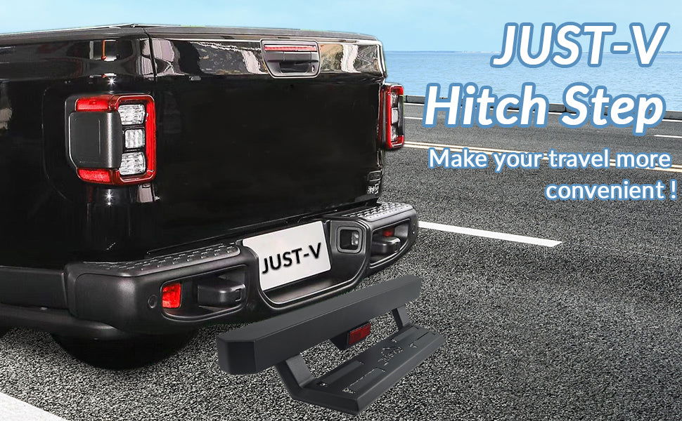 Hitch Step for Pickup Truck Trailer - JustV -