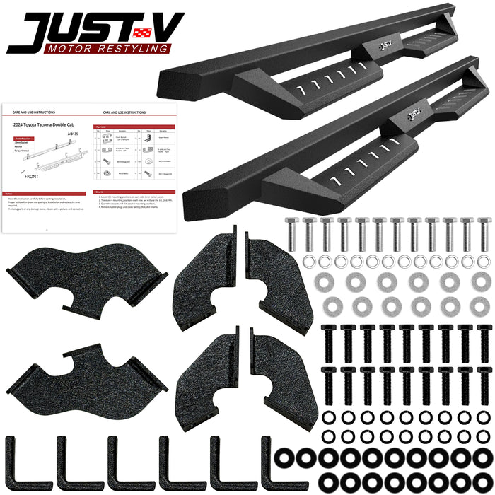 Running Boards for 2024-2025 Toyota Tacoma Double Crew Cab