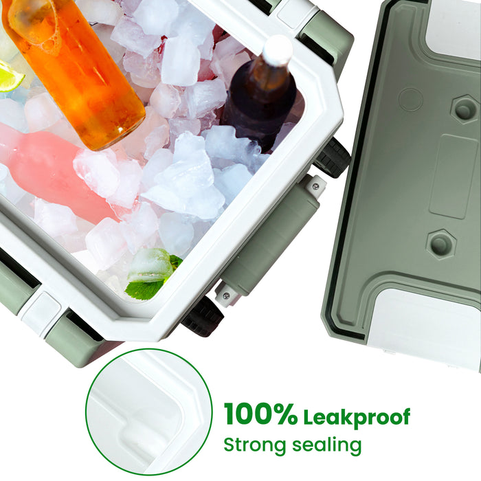 32L Ice Chest Box Cooler Insulated Portable - Keeps Ice for up to 5 Day