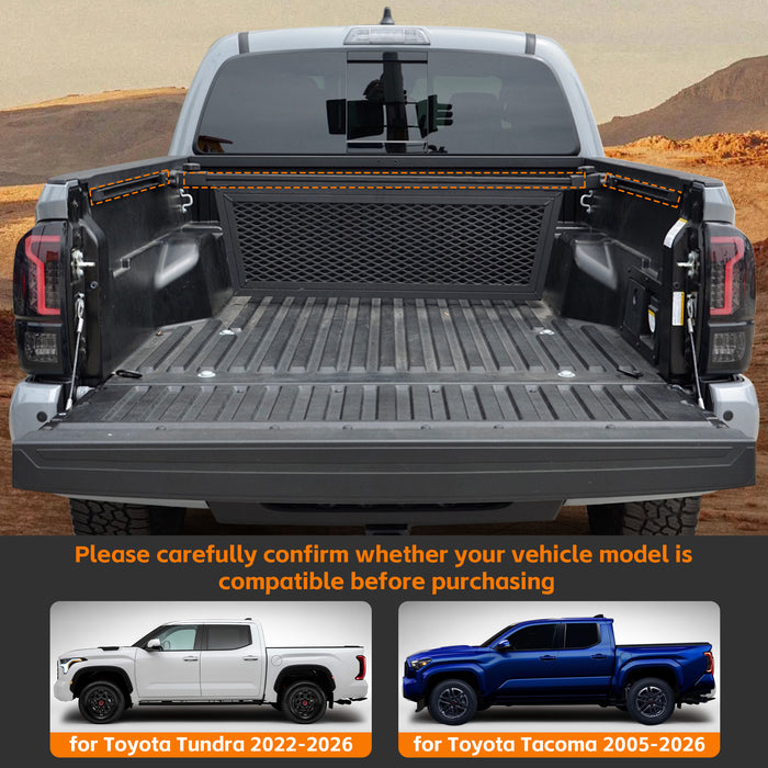 Truck Bed Rail Side Mount Holder for Toyota Tacoma 2005-2026, for Toyota Tundra 2007-2026