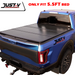 5.5Ft Hard Tri-Fold Tonneau Cover For Ford F-150 2016-2023 - JustV - 