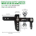 6'' Adjustable Trailer Hitch - JustV - 