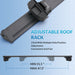 Black Aluminum Roof Rack Cross Bars 48" - JustV - 