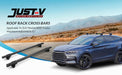 Black Aluminum Roof Rack Cross Bars 48" - JustV - 
