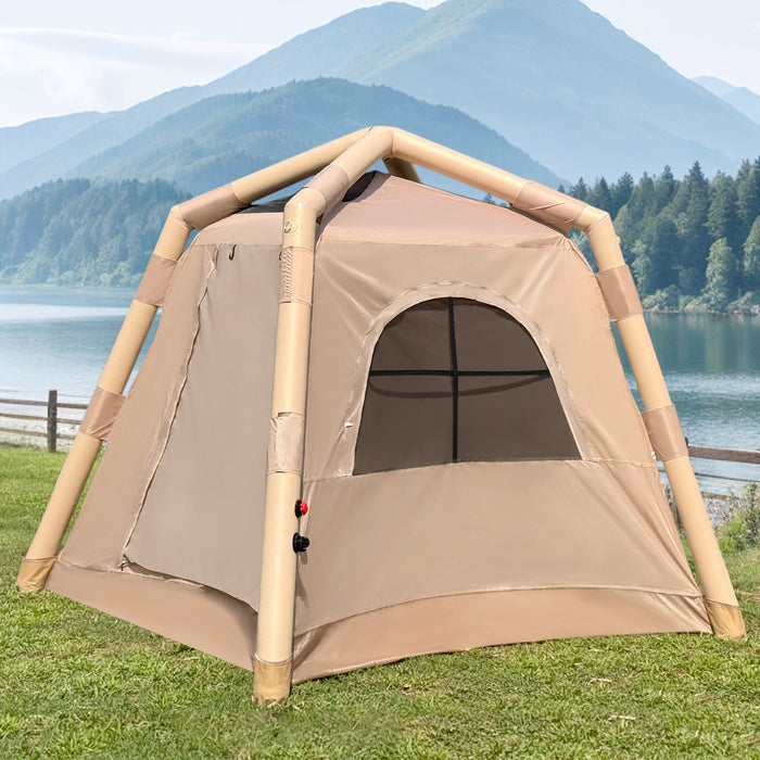 AirVenture Instant Glamping Tent – 3-Person, Waterproof (Pump Included)