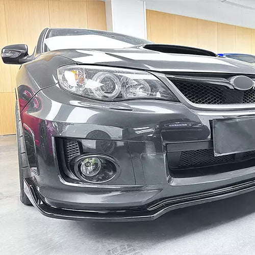 Front Bumper Lip For Subaru WRX STI CS2 2011-2014