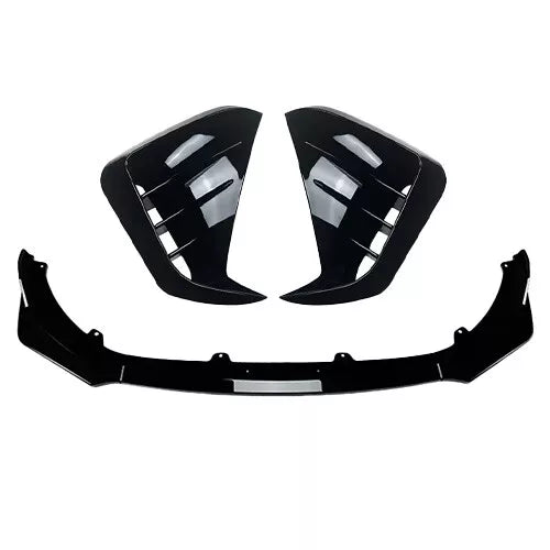 Front Bumper Lip + Vent Hole Cover Trim for Kia Stinger 2018-2024