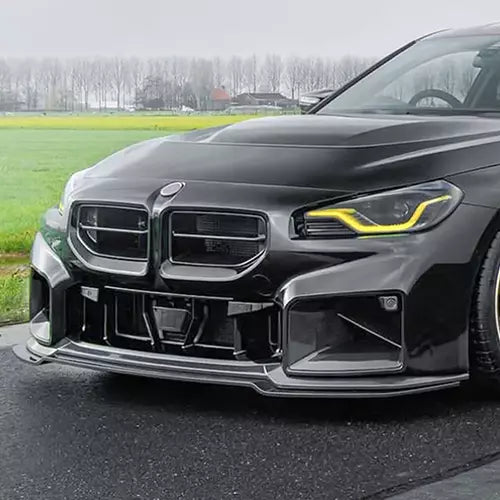 Front Bumper Lip For BMW 2 Series M2 G87 2023-2024