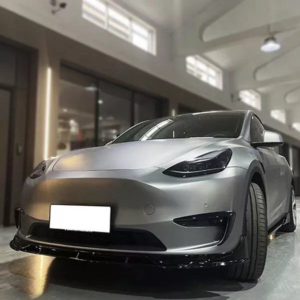 4Pcs Front Bumper Lip For Tesla Model Y 2020-2023