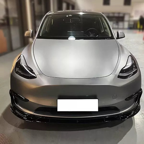 4Pcs Front Bumper Lip For Tesla Model Y 2020-2023