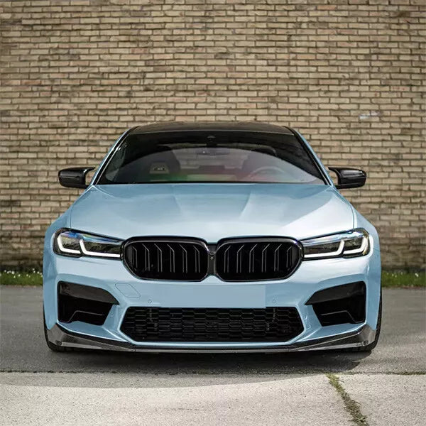 Front Bumper Lip For BMW 5 Series M5 F90 LCI 2021-2024