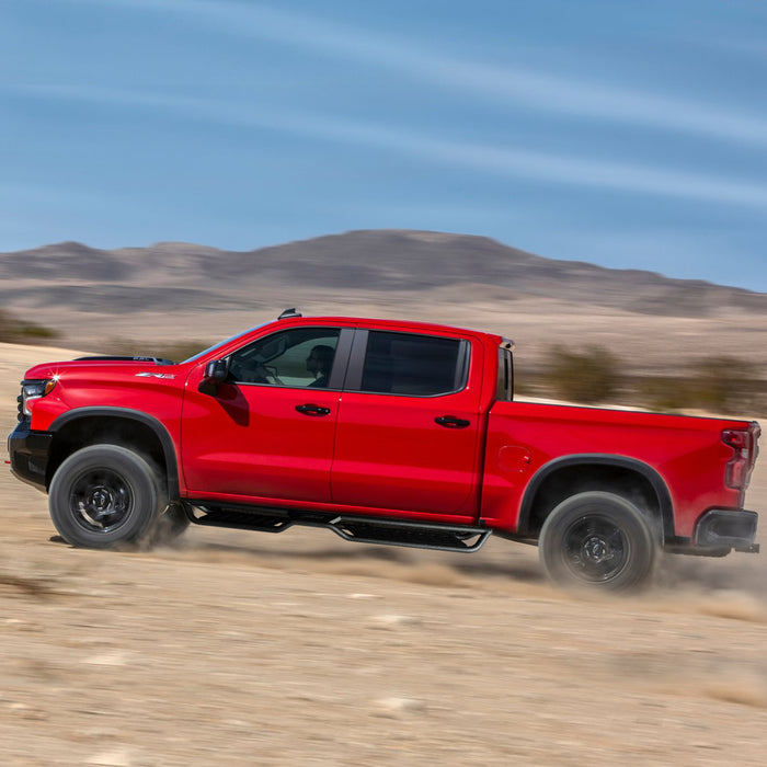 6 Inch Running Boards for Chevy Silverado for GMC Sierra 1500 Crew Cab 2019-2025, 2500HD 3500HD Crew Cab 2020-2024
