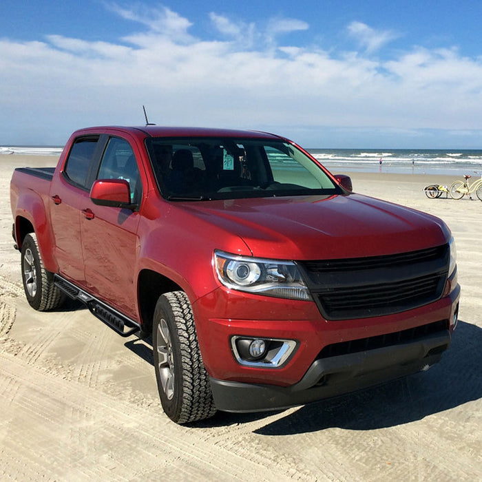 6 Inch Side Step Boards for Chevy Colorado Crew Cab 2015-2025, for GMC Canyon Crew Cab 2015-2025