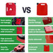 RED Durable 2 GALLON Gas Can - JustV - 