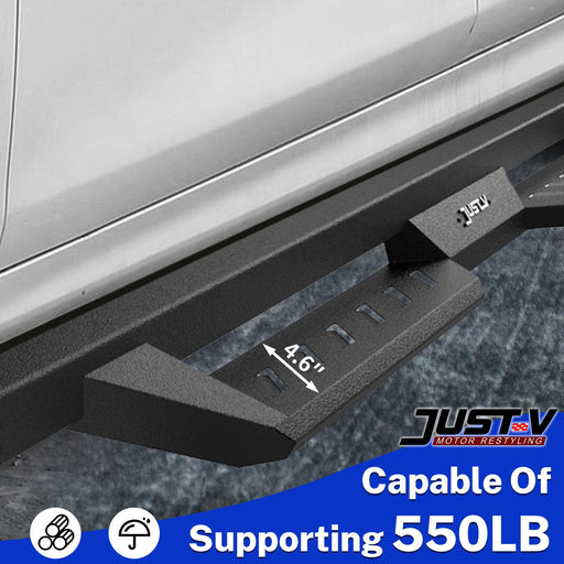 Running Boards for 2005-2023 Toyota Tacoma Double Crew Cab - JustV - 