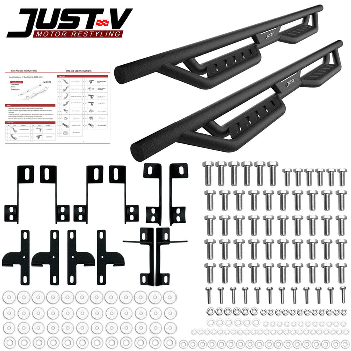 Running Boards for Jeep Gladiator JT Double Crew Cab 2020-2023 - JustV - 