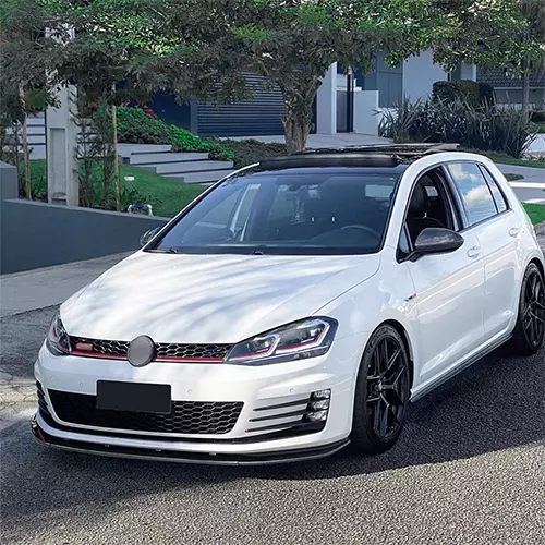 Front Bumper Lip For Golf 7 MK7/GTI R Rline 2013-2016
