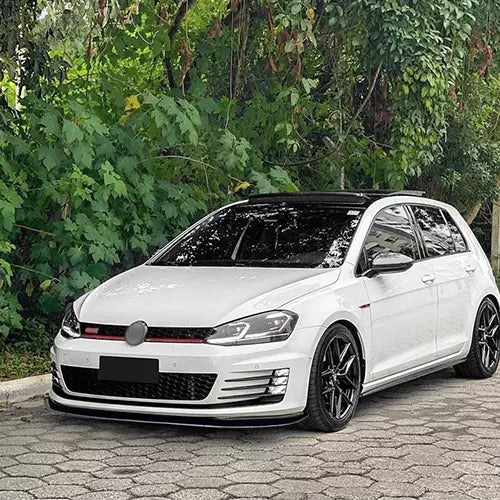 Front Bumper Lip For Golf 7 MK7/GTI R Rline 2013-2016