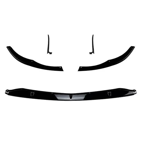 Front Bumper Lip For Benz C Class W205 C63 AMG 2015-2022