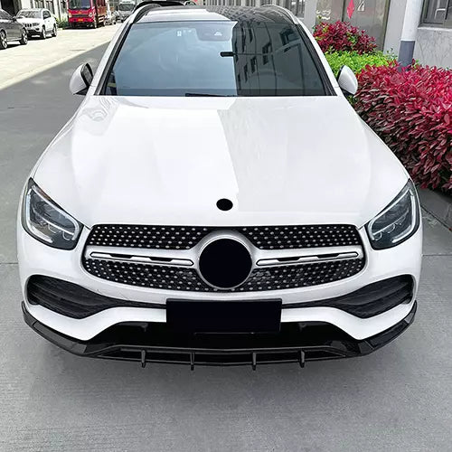 Front Bumper Lip For Benz GLC X253 GLC200 260 2020-2022