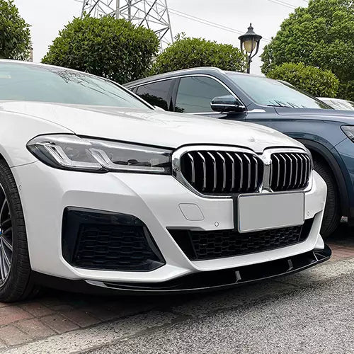 Front Bumper Lip For BMW 5 Series G30 M Sport 530i 2021-2023