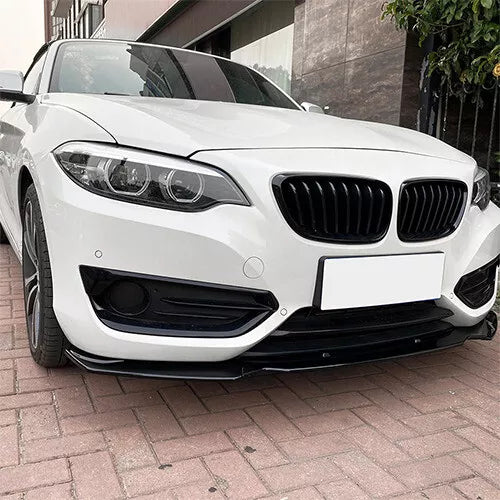 Front Bumper Lip For BMW 2 Series F22 220i 225i 228i 2014-2019