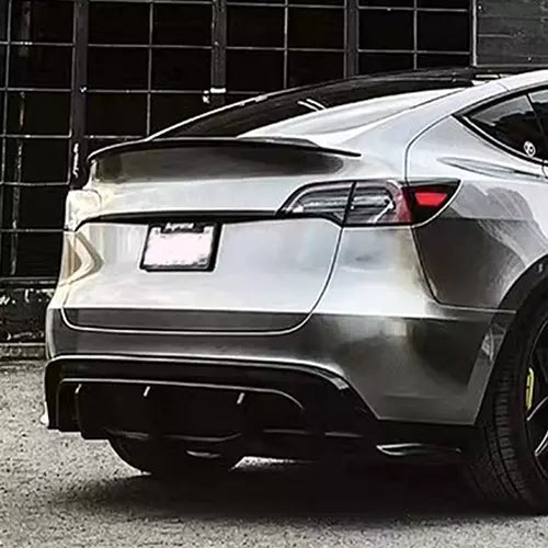 Rear Bumper Lip Diffuser Splitter For Tesla Model Y 2020-2023