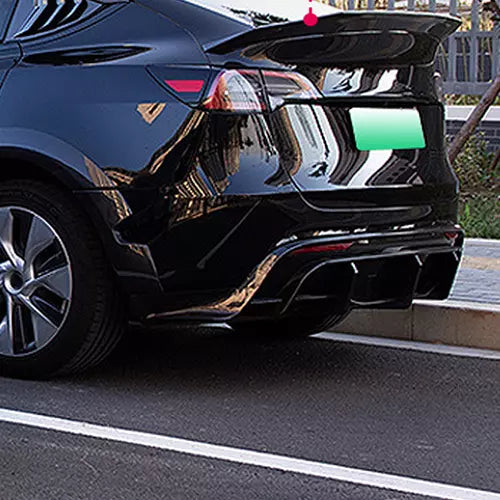 Rear Bumper Lip Diffuser Splitter For Tesla Model Y 2020-2023