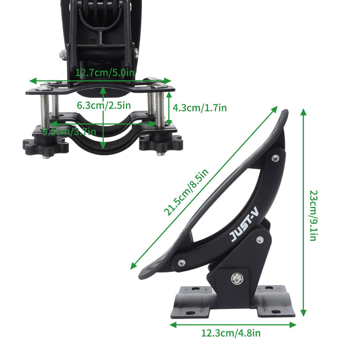 Steel Kayak Saddle Roof Rack - JustV - 