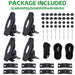 Steel Kayak Saddle Roof Rack - JustV - 