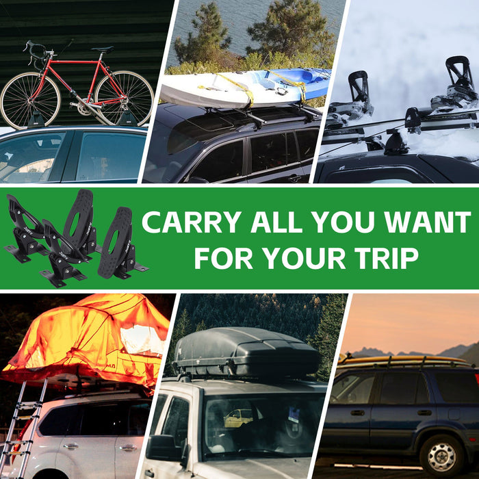 Steel Kayak Saddle Roof Rack - JustV - 