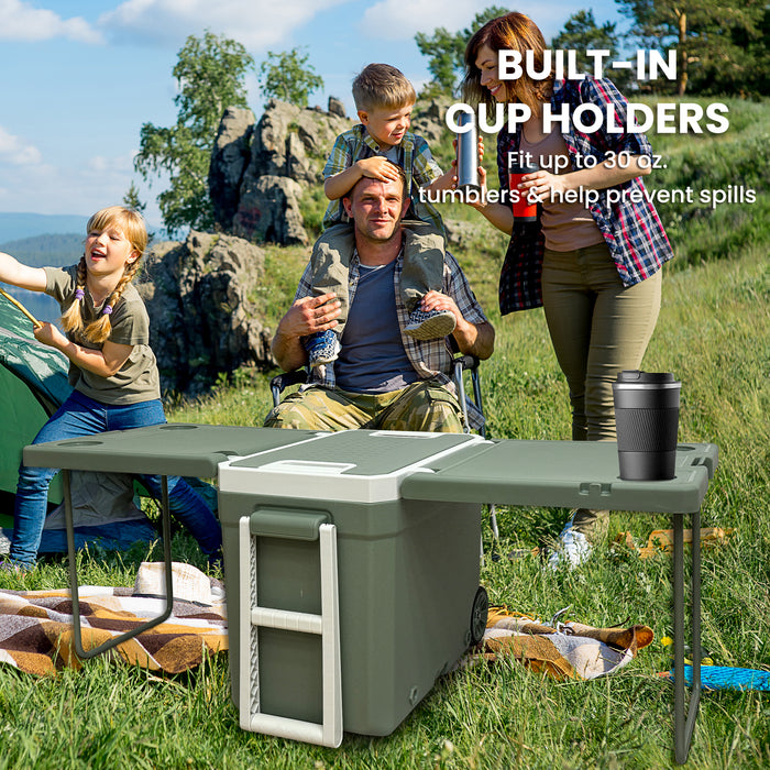 32L Ice Chest Box Cooler Insulated Portable - Keeps Ice for up to 5 Day